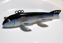 Large Silver Shiner - Ice Fishing Decoy